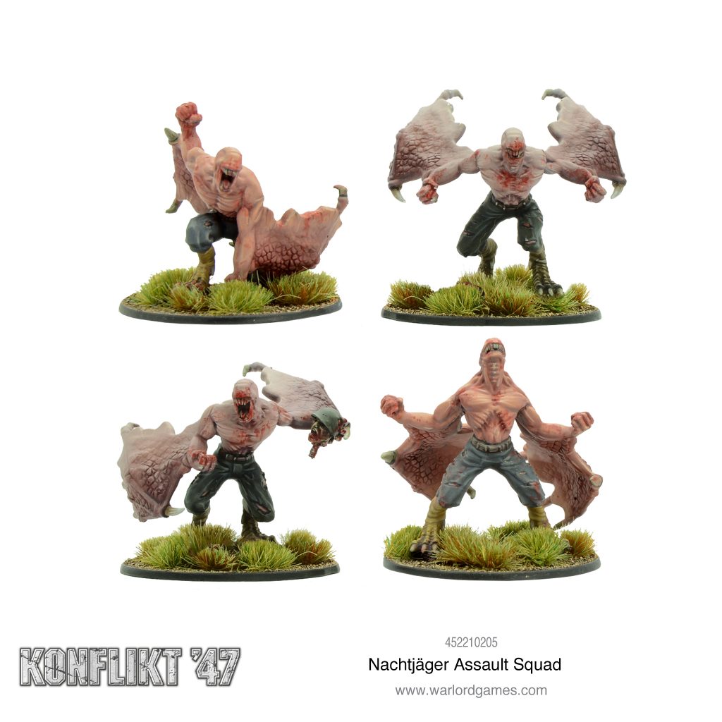 Nachtjager Assault Squad - Warlord Games