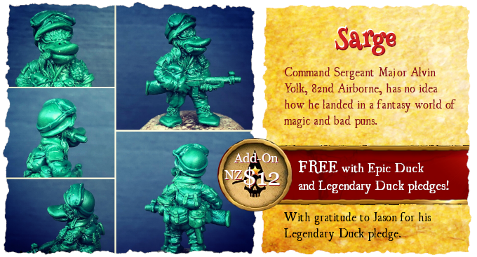 Sarge Legend - Star Hat Miniatures