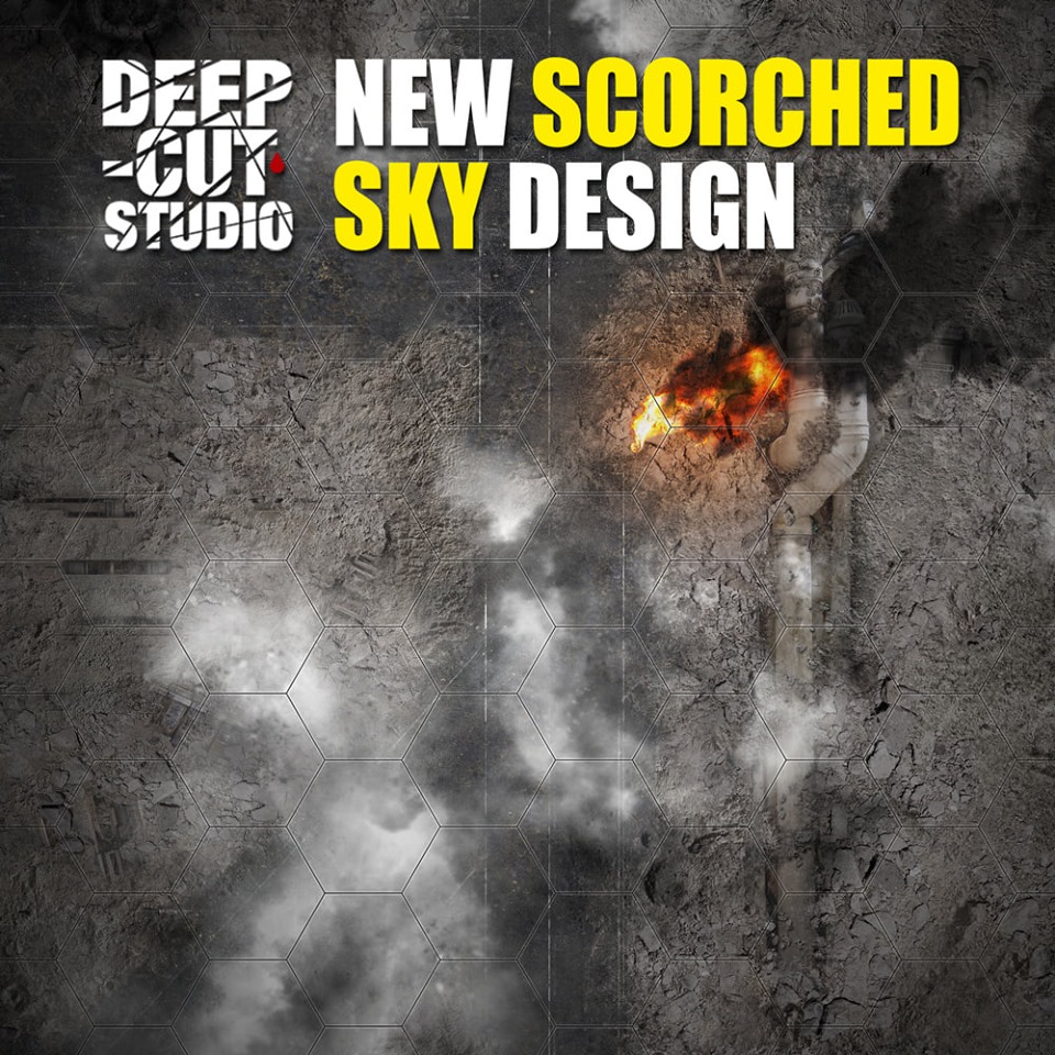 Bomb The Battlefield With Deep Cut S Scorched Earth Mat Design