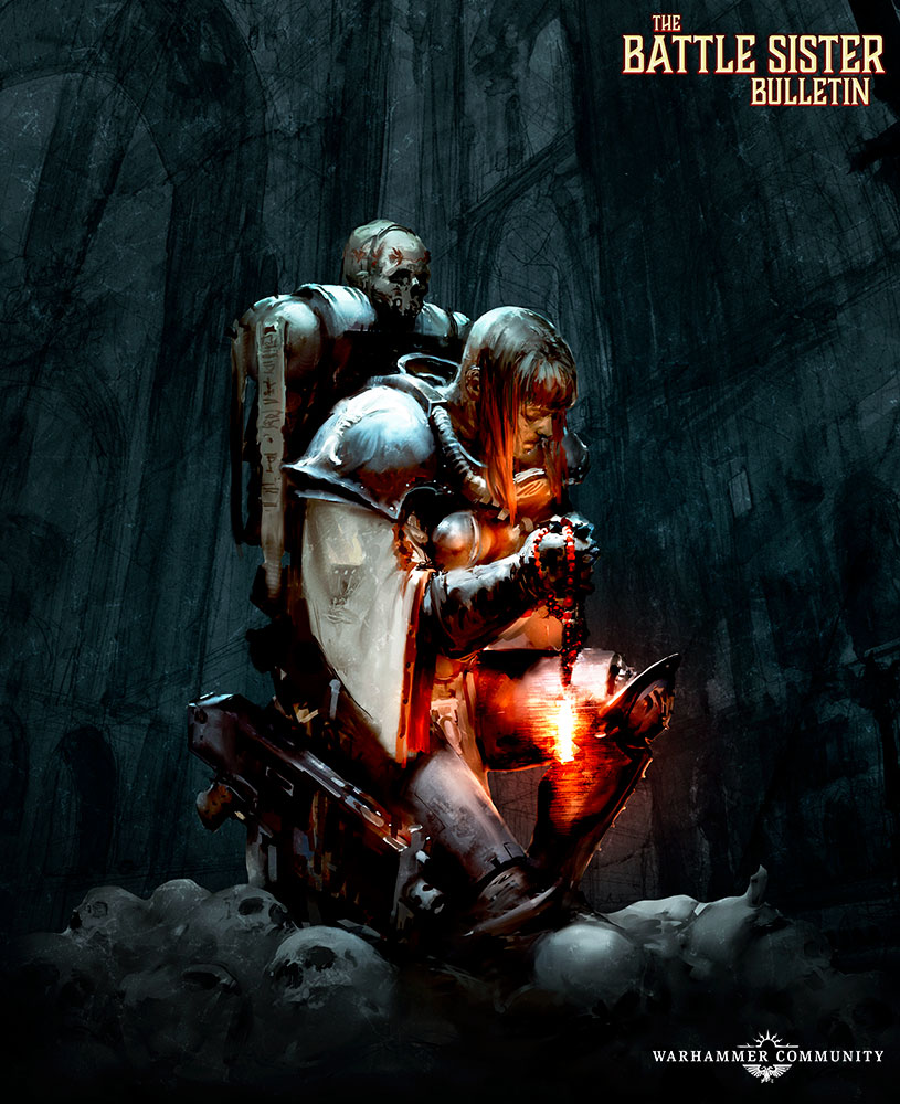 Are the Warhammer 40k Adepta Sororitas/Sisters of Battle one of the best  female warrior representation in fantasy games? (IMAGE HEAVY)