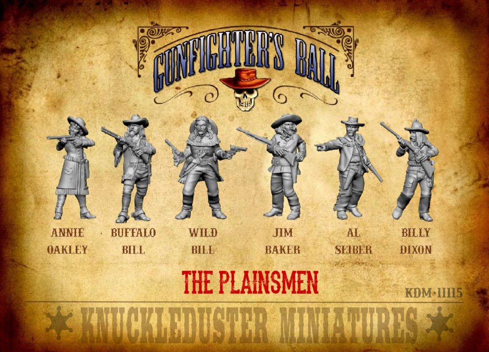 The Plainsmen - Knuckleduster Miniatures