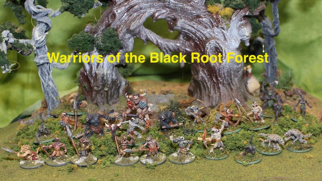 Warriors Of The Black Root Forest Main - Splintered Light Miniatures