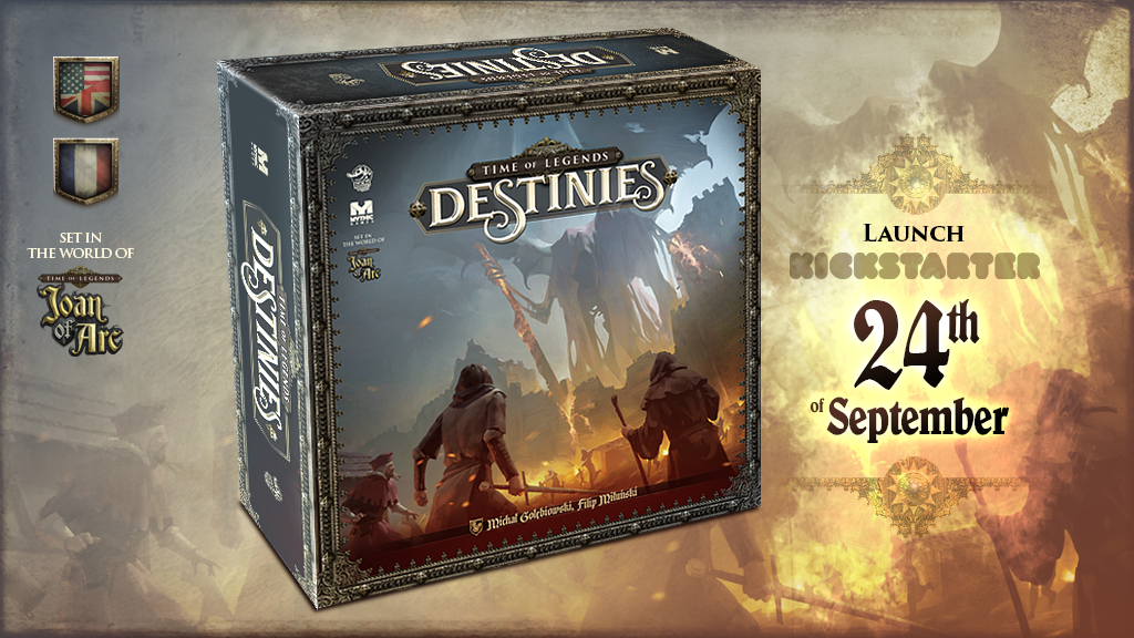 Lucky Duck & Mythic Preview Time Of Legends Destinies Kickstarter