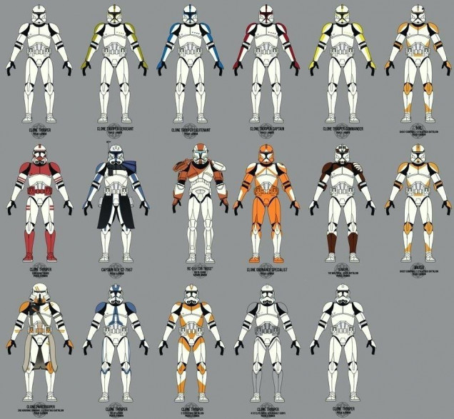 Some guide ideas for a slash of colour on these troopers