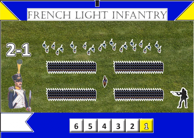 French Light Infantry with a Skirmish Screen