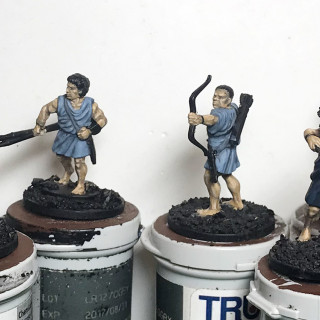 Athenian Light and support Troops