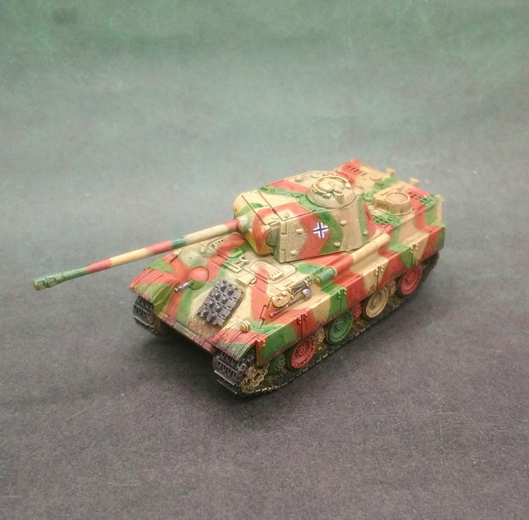 Paint job refresh continues - Panther and not a tank.