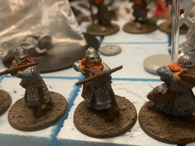 With the armor painted everything else will be touch ups and corrections. 