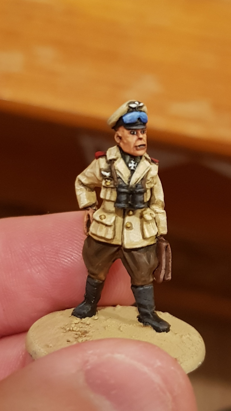 Erwin Rommel arrives