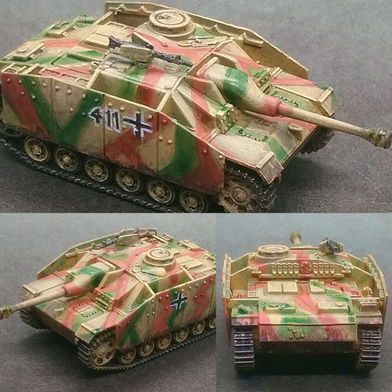 Paint job refresh continues - Panther and not a tank.