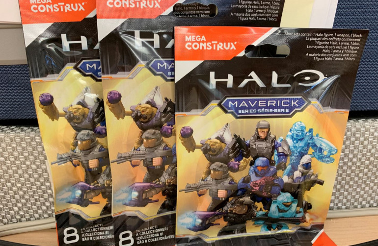 More of the blind buy packs.  There are also units packs, vehicles, etc.  Note the clear blue plastic guys (hologram characters or some such), these would be the hardest to paint and and make into some kind of 