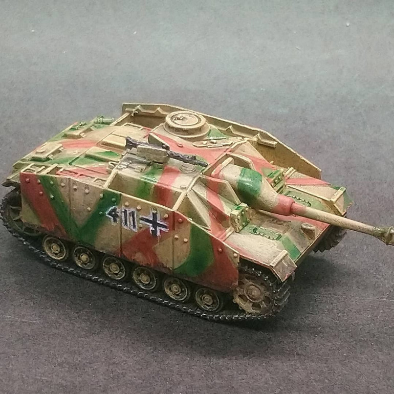 Paint job refresh continues - Panther and not a tank.