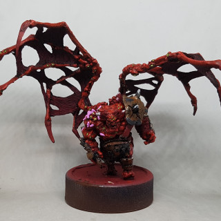 Works in Progress - Behemoth of Decay (Daemon Prince?)