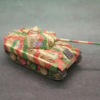 Paint job refresh continues - Panther and not a tank.