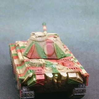 Paint job refresh continues - Panther and not a tank.