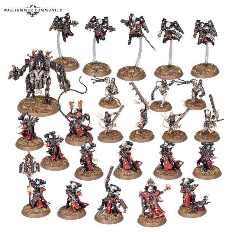 Full Adepta Sororitas Army Box Contents Revealed For 40K – OnTableTop ...