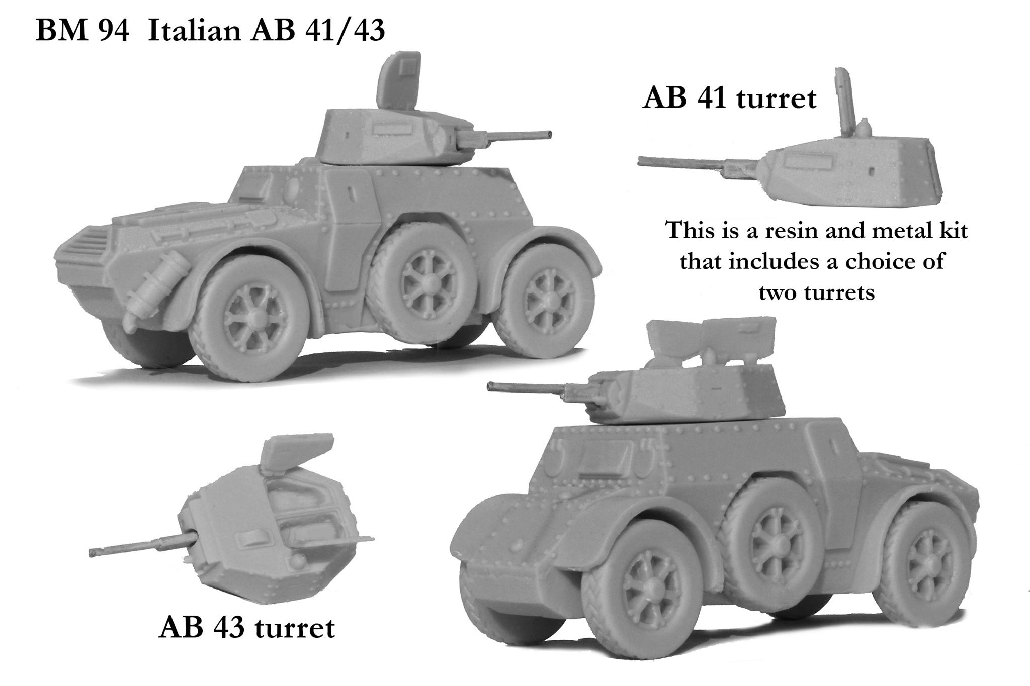 Blitzkrieg Miniatures - AB 41 43