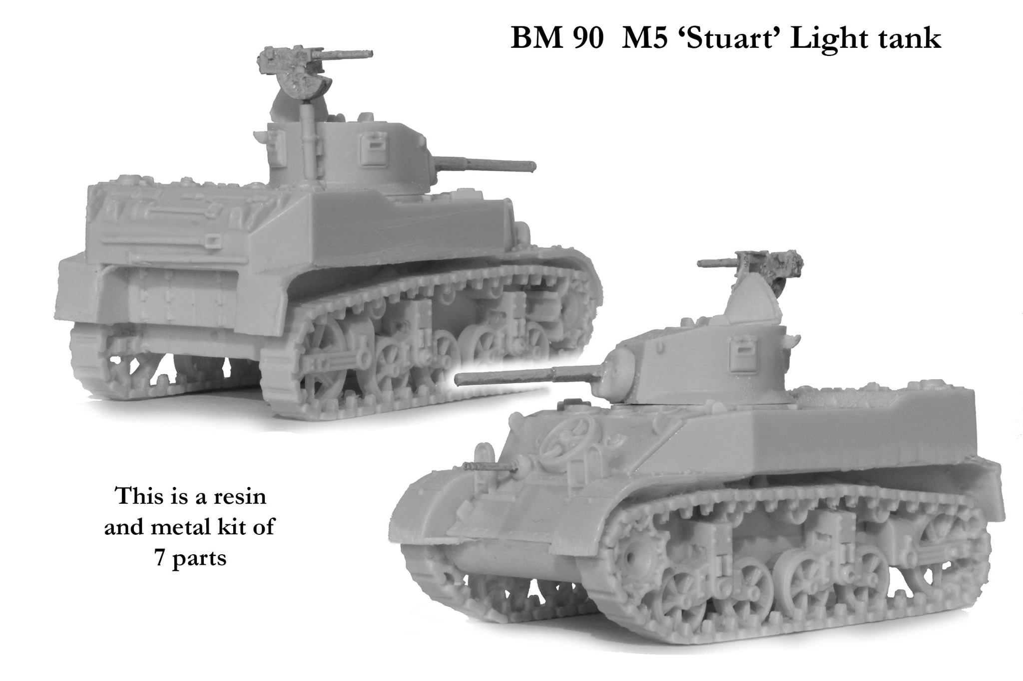 Blitzkrieg Miniatures - Stuart M5