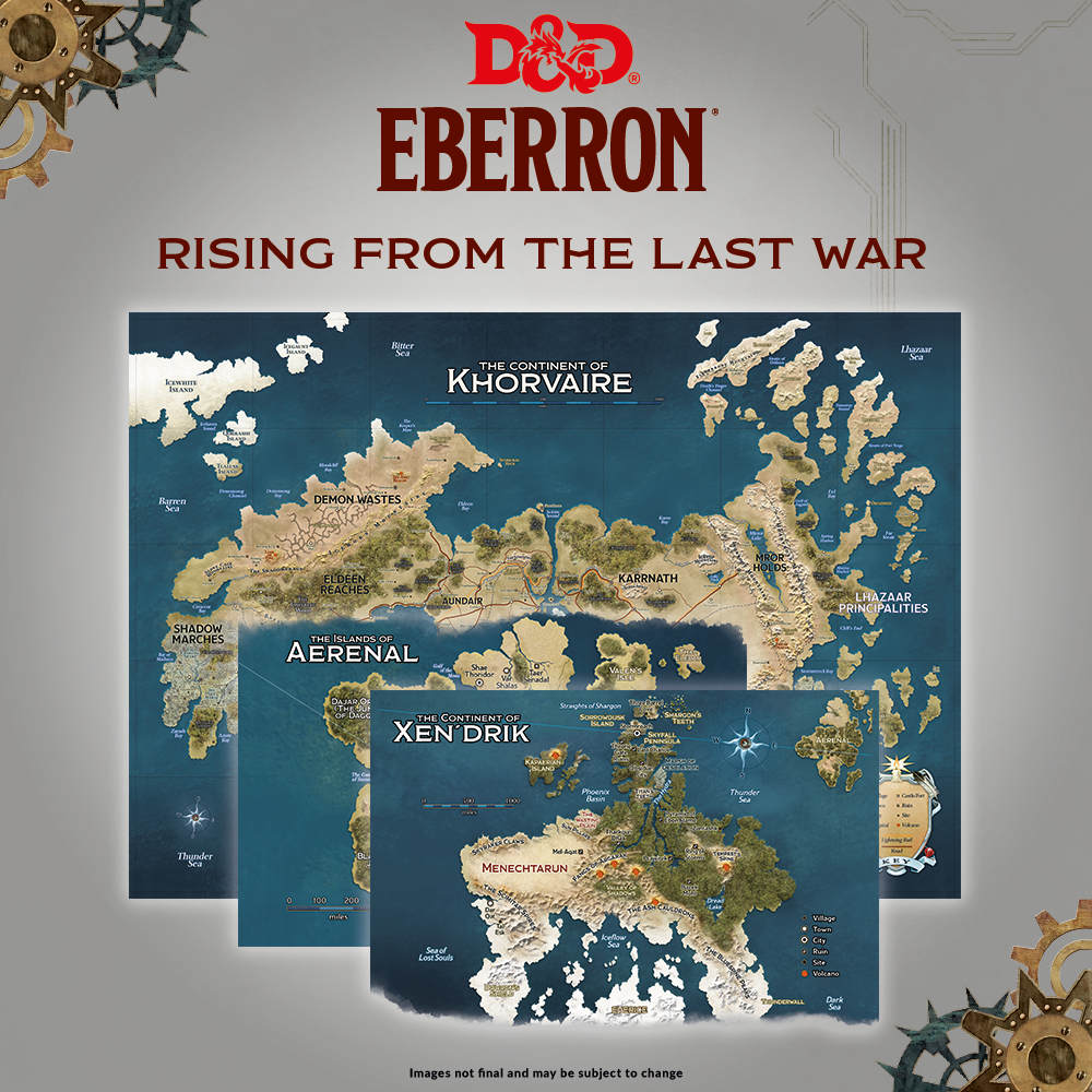 Eberron Map Set - Gale Force Nine