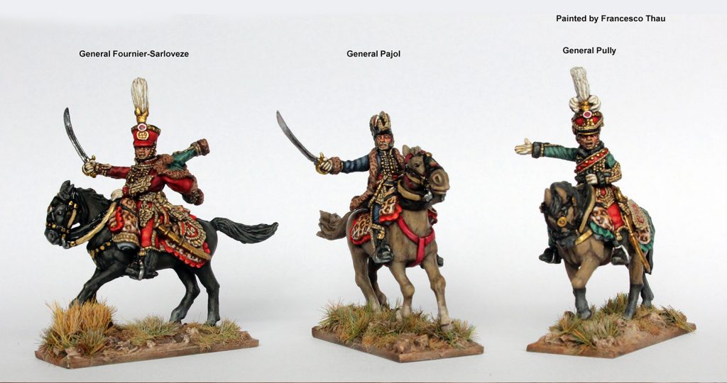 General Fournier-Sarloveze General Pajol General Pully - Perry Miniatures