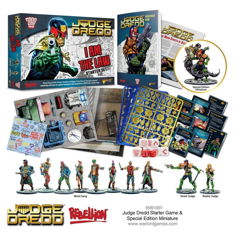 PreOrders Now Live For Warlord Games’ Judge Dredd! OnTableTop Home of Beasts of War