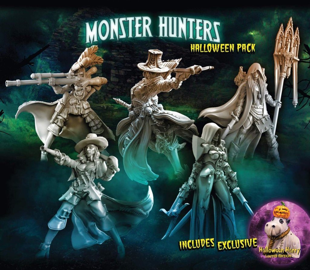 Monster Hunters - Raging Heroes