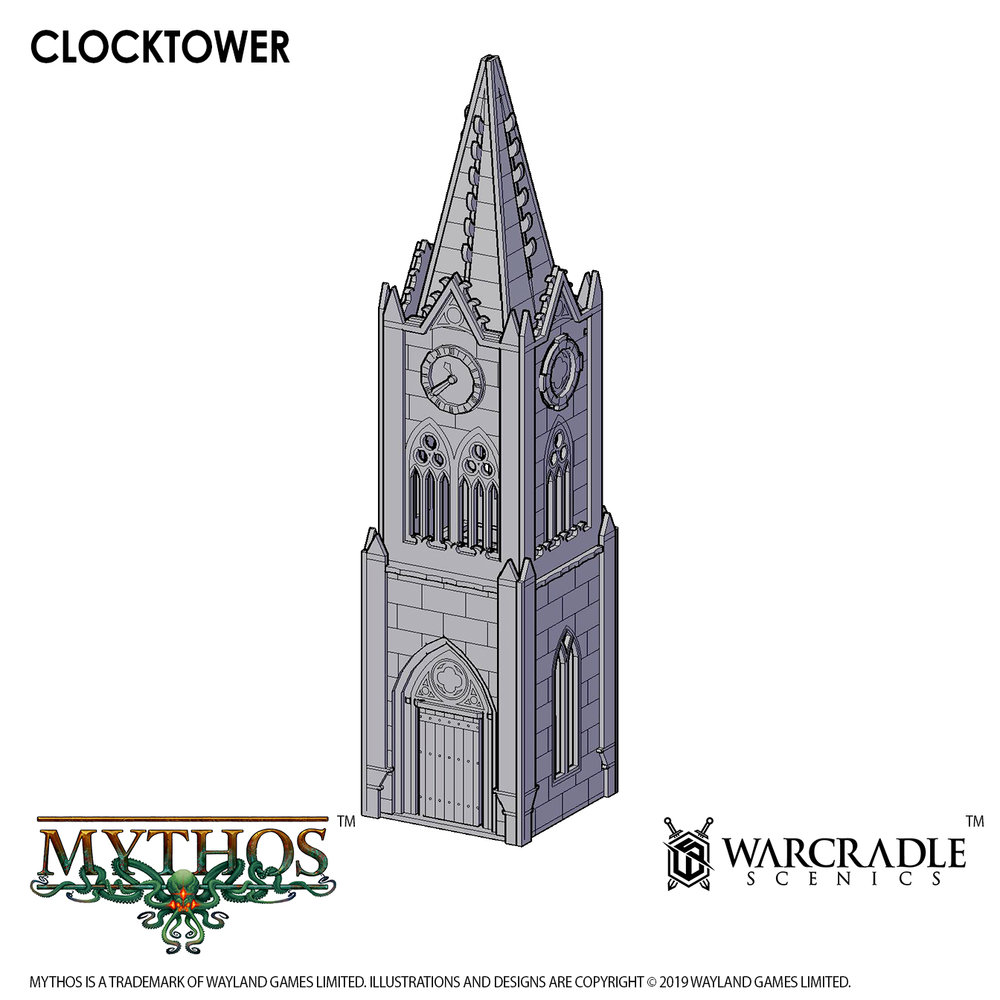 Mythos Clocktower - Warcradle Scenics