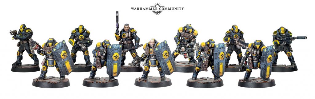 Palanite Enforcers - Necromunda