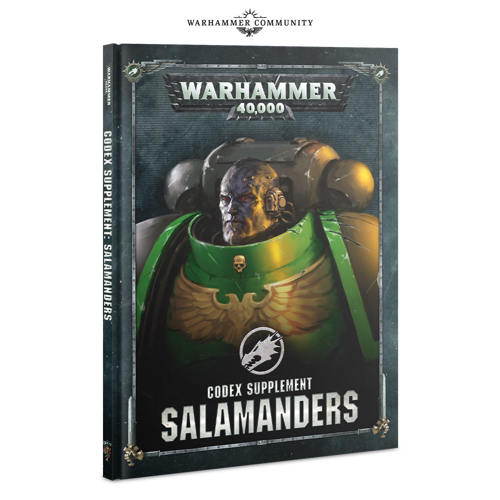 Games Workshop Warhammer 40k Salamanders Primaris Upgrades and Transfers