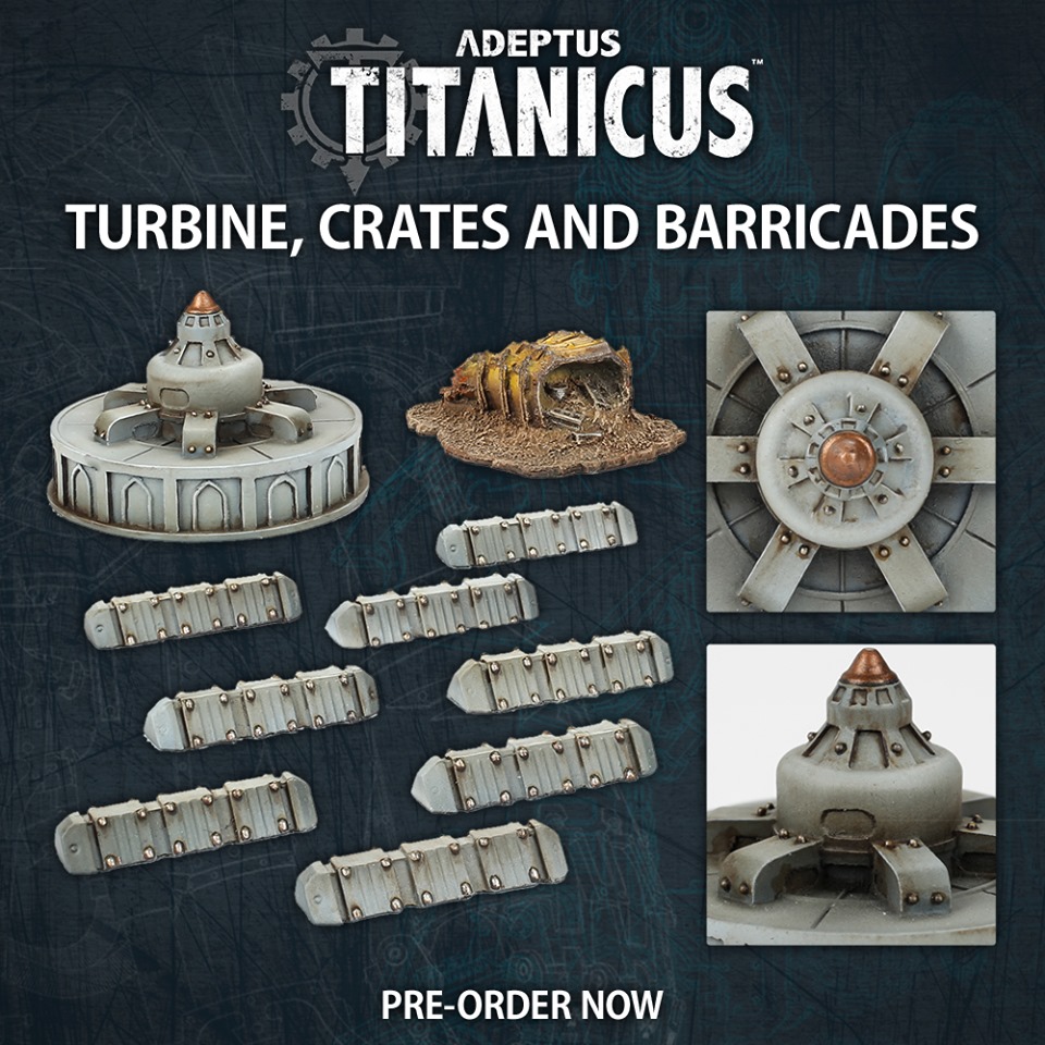 Turbine Crates & Barricades - Forge World