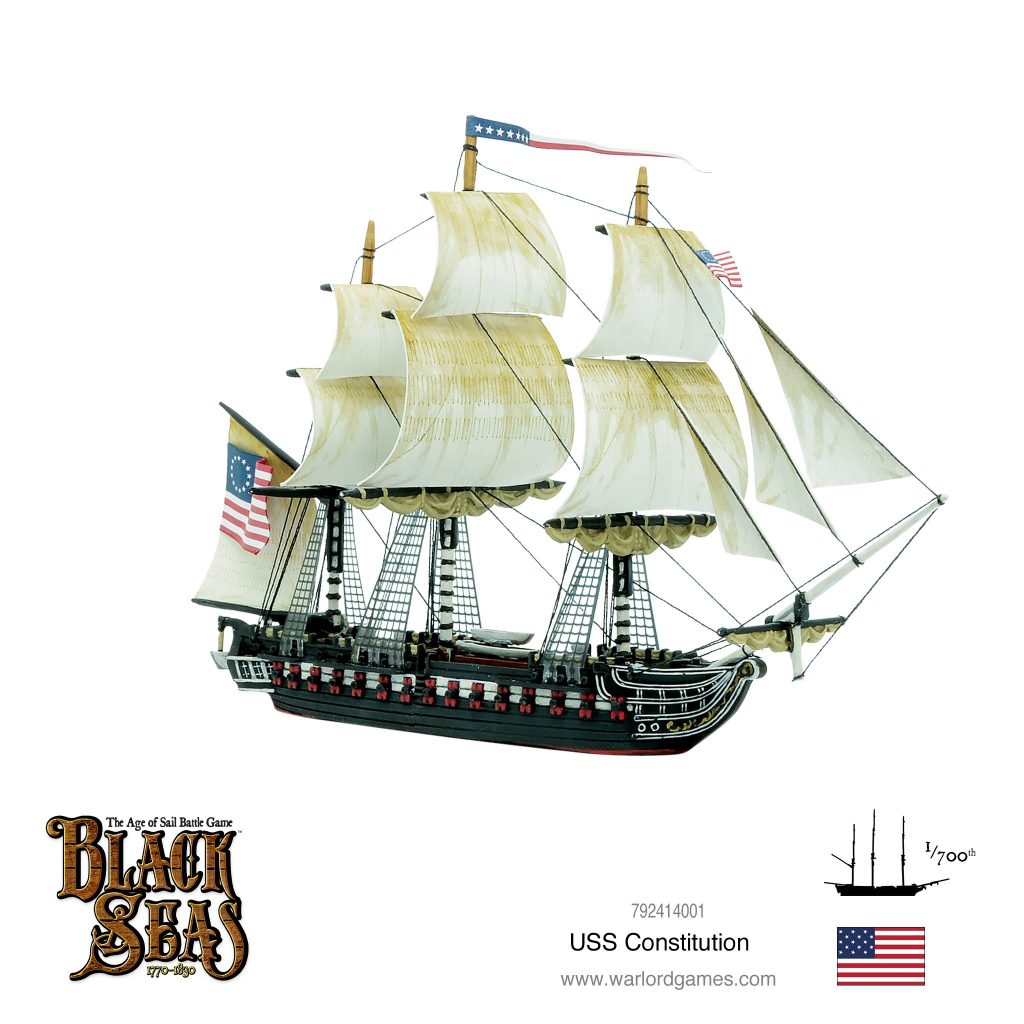USS Constitution #1 - Black Seas