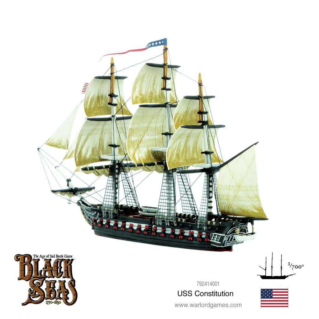 USS Constitution #2 - Black Seas