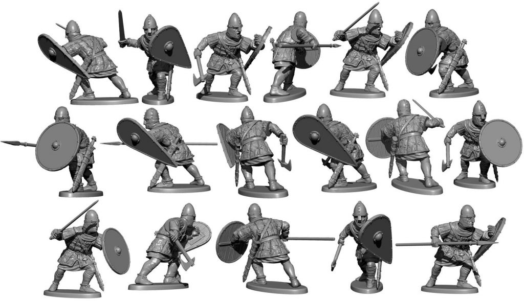 Unarmoured Normans Preview #4 - Victrix Limited