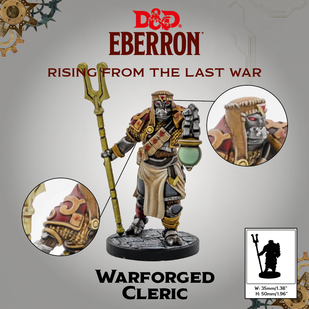 Warforged Cleric - Gale Force Nine