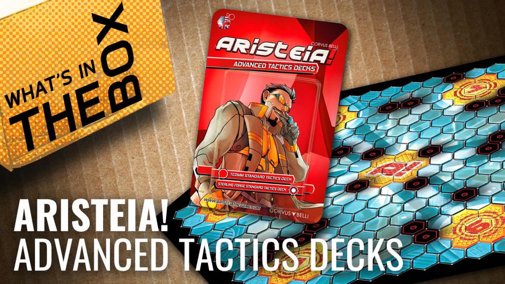 Unboxing Aristeia: Advanced Tactics Decks & Gaming Mat