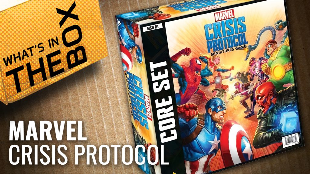 Unboxing: Marvel Crisis Protocol