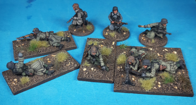 First Squad of AB Winter Germans in Greatcoats