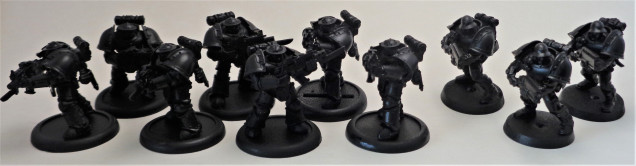 Kill Team Scouts and Tactical Marines