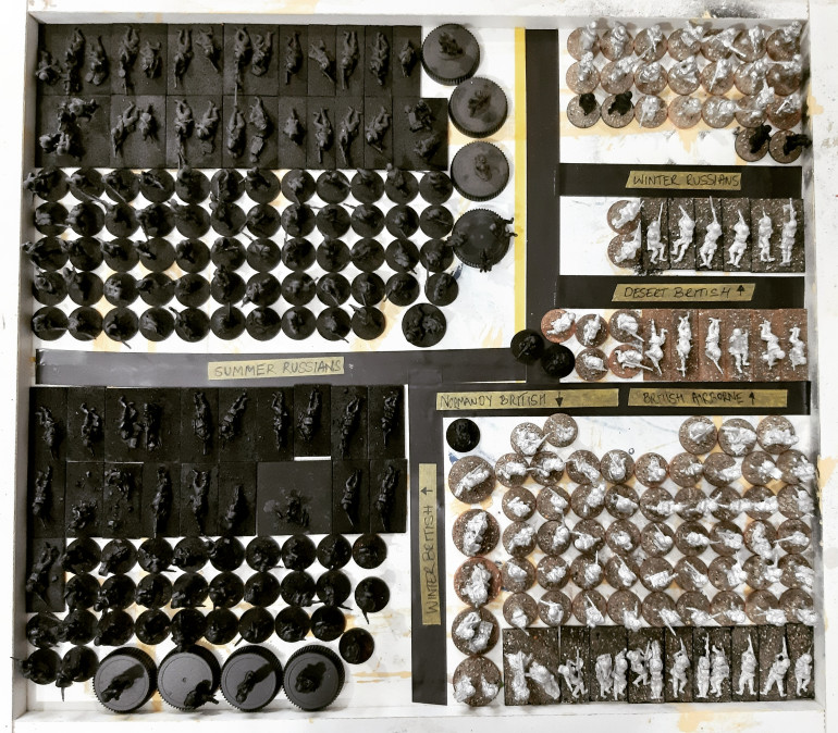 20mm Infantry 'to do' pile...