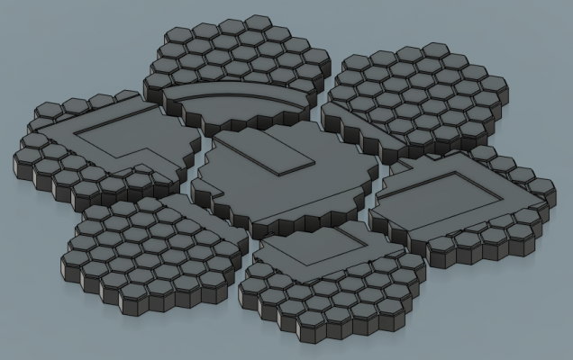 Main Scoring zone base toppers. 