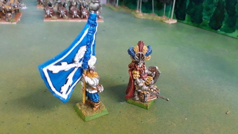 Middenheim BSB and Dogs of War Paymaster - both minis from MOM Miniatures