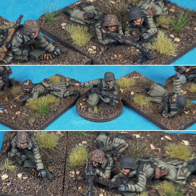 First Squad of AB Winter Germans in Greatcoats