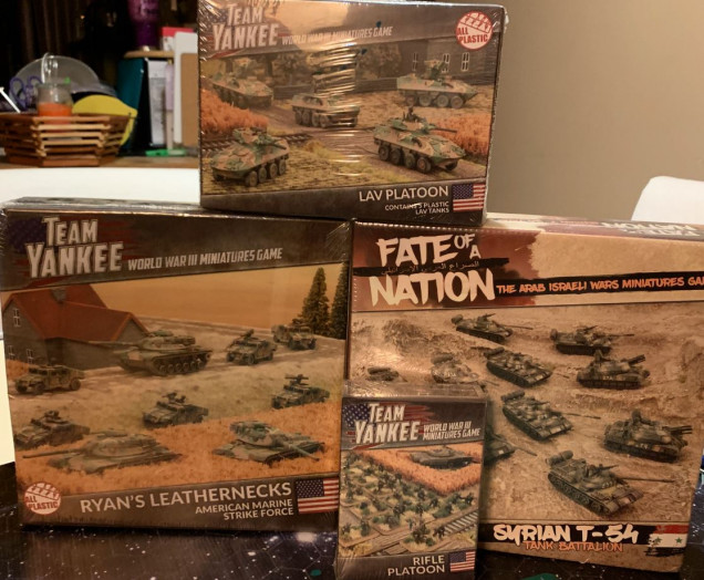 Here are the kits I bought for this project.  I'm looking to build a passable for for both sides that historically faced off in this part of the 1991 Gulf War.  Nothing here is an EXACT match, there is no 