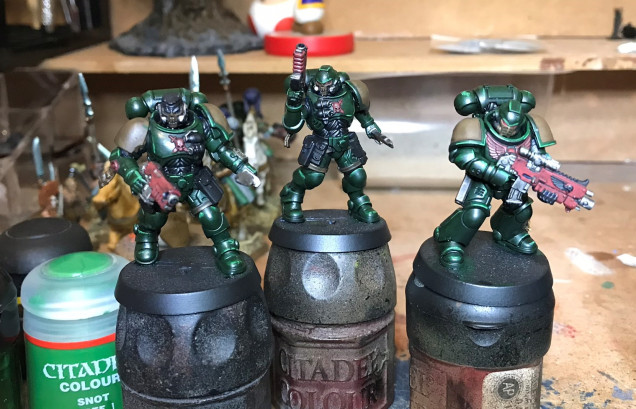10 Nov 2019: Shaded and 1st Stage highlights on the Armour