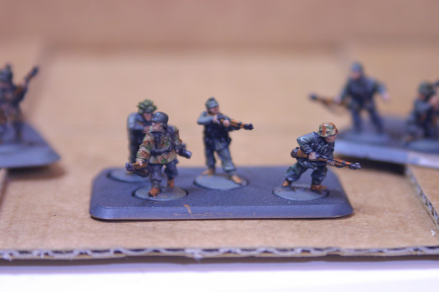 German infantry down and counting towards basing