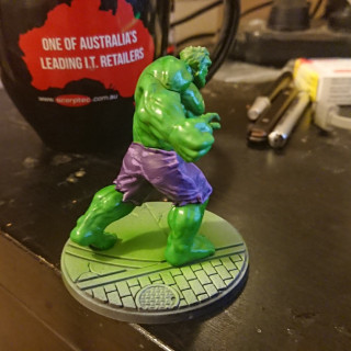 Giving Hulk some more contrast