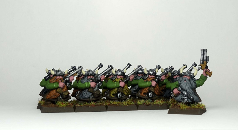 Second unit of Clan Marksmen with champion