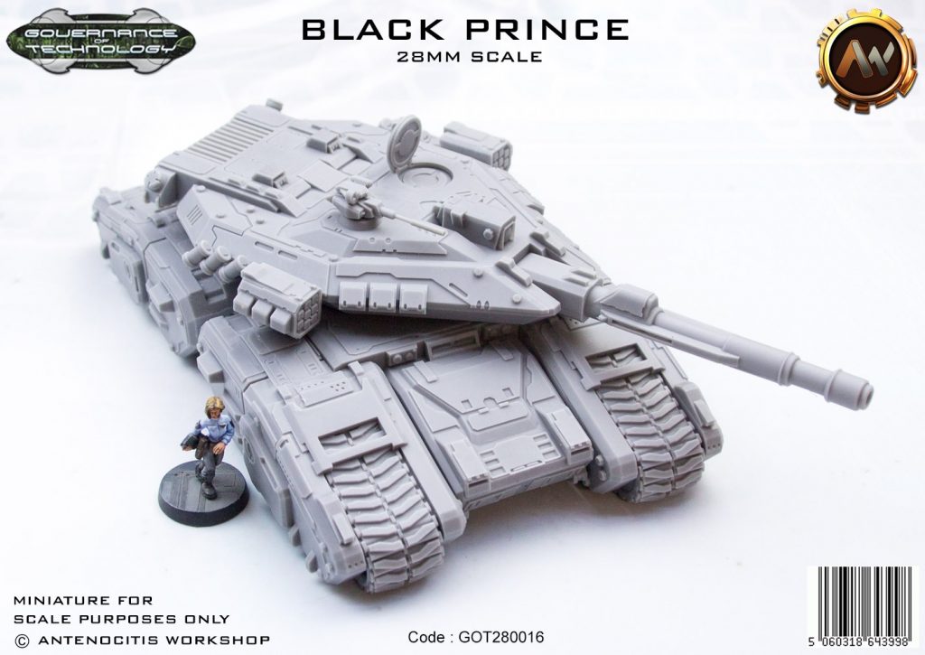 Black Prince Tank #1 - Antenocitis Workshop