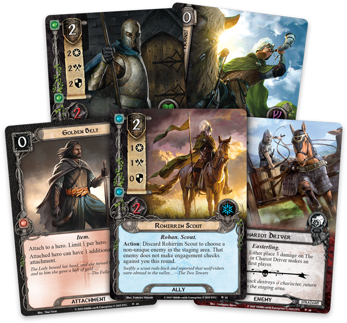 Fantasy Flight Games Challenge the Wainriders In Lord Of The Rings LCG ...