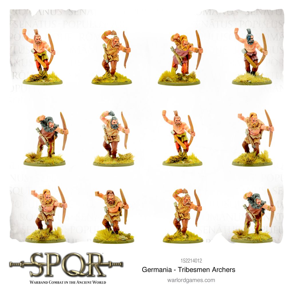 Germania Tribesmen Archers - Warlord Games